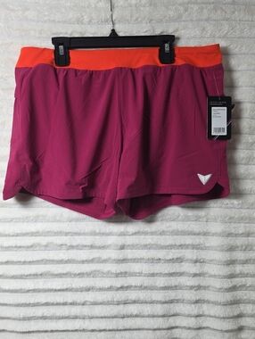 0496 Korsa Women's Athletic Shorts with Built In Underwear